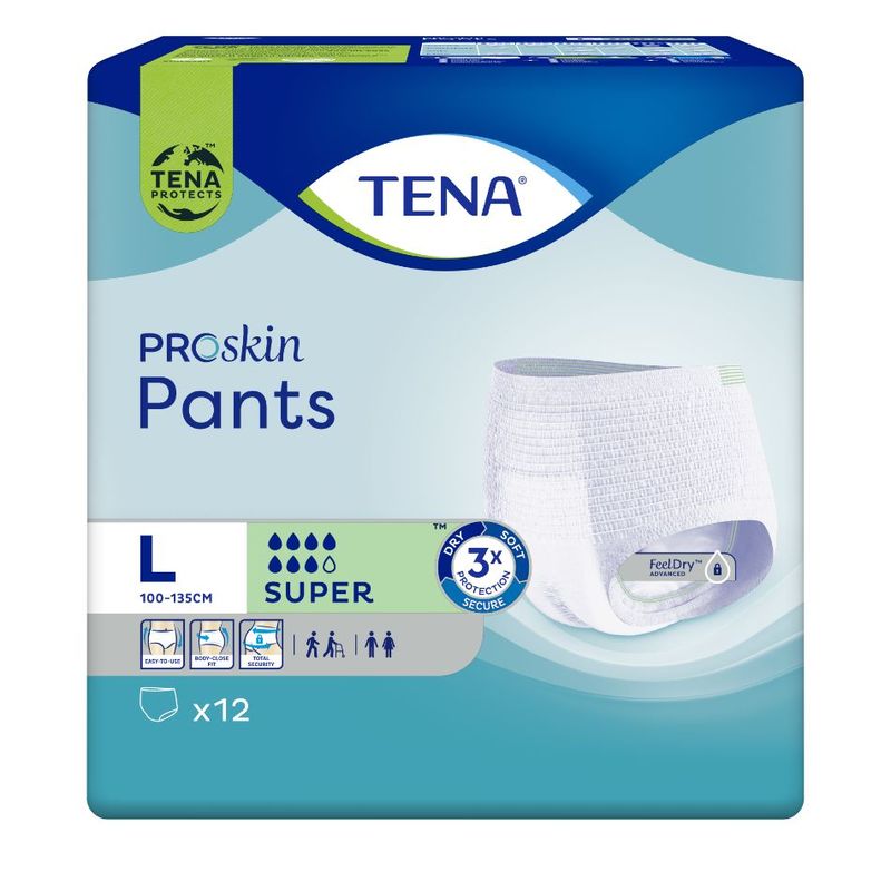 TENA Pants Super L, 12pcs