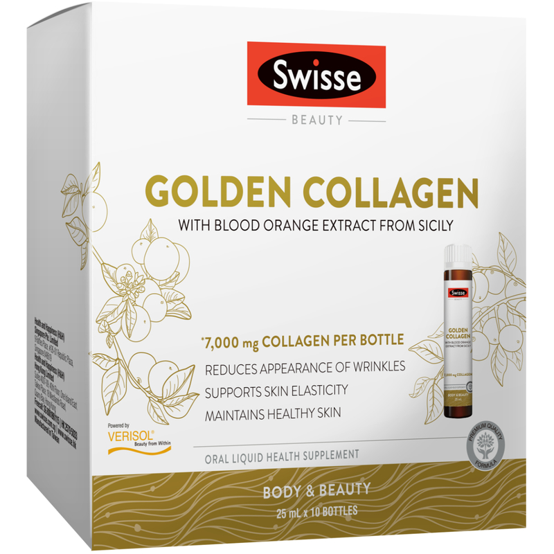 Swisse Beauty 黃金膠原蛋白美肌飲10 X 25毫升 Swisse 萬寧官方網店