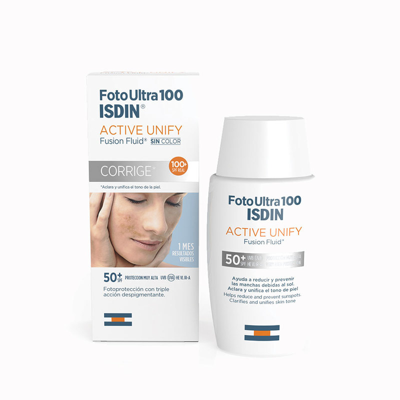 Isdin Fotoultra 100 Active Unify Fusion Fluid SPF50+ Pa+++ 50ml