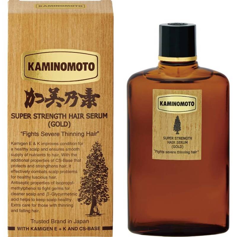 Kaminomoto Super Strength Hair Serum Gold, 150ml