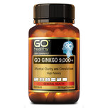GO Healthy Ginkgo 9000+, 30 capsules