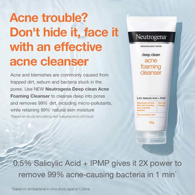 Neutrogena Deep Clean Acne Cleanser 100g