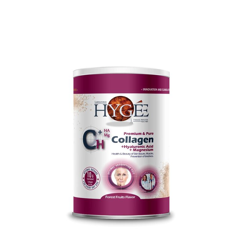 HYGEE CH+純淨優質水解膠原蛋白 美肌活齡配方(森林水果味道 - 30日份量) 345克