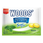Woods' Peppermint Lozenges Sugarfree Lemon 6'S