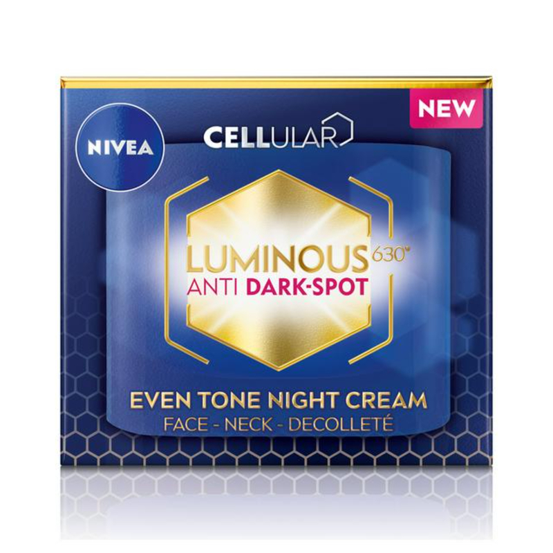 Nivea Luminous630 Anti Dark-Spot Even Tone Night Cream 50ml