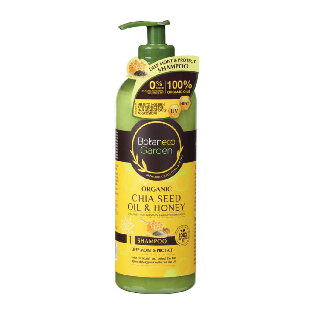 Botaneco Garden Organic Chia Seed And Honey Shampoo 500ml Botaneco Garden Guardian Singapore