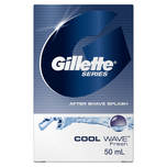 Gillette Series After Shave Splash Cool Wave Fresh, 50ml