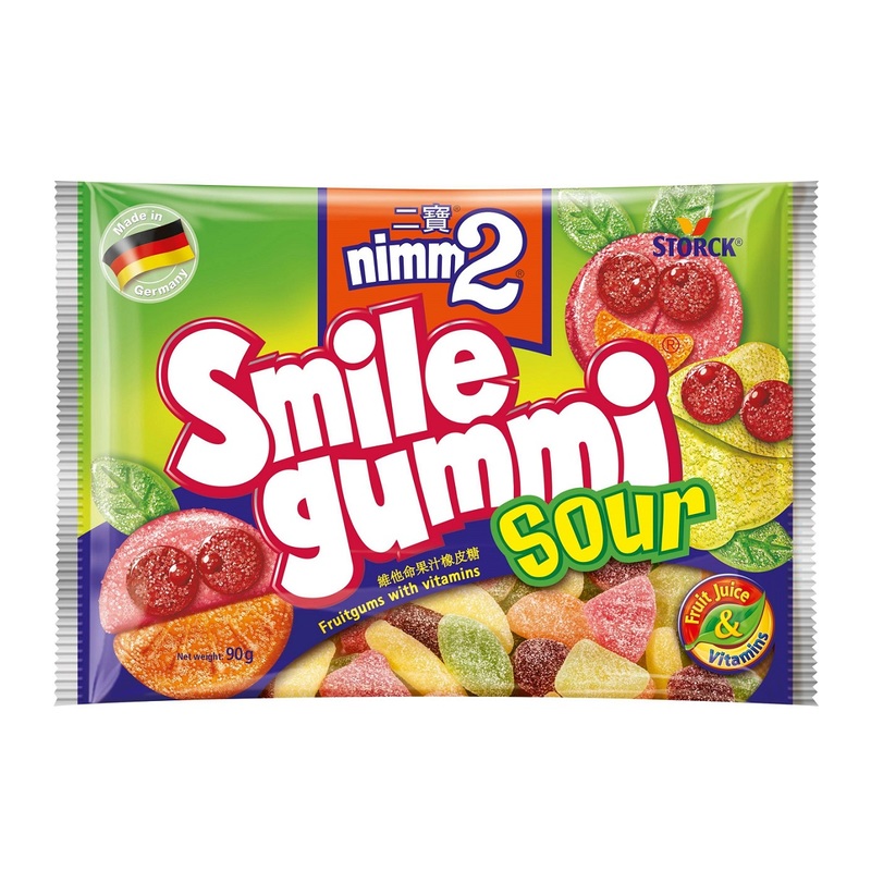 Nimm2 Smile Gummi Sour 90g