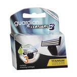 Guardian Titanium 3 Shaving Blade Cartridges, 4pcs