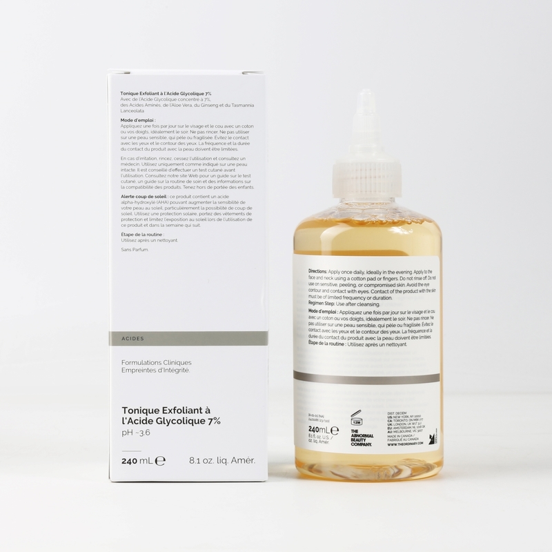 The Ordinary Glycolic Acid 7% Exfoliating Toner 240ml