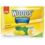 Woods' Peppermint Lozenges Lemon With Vitamin C 6'S