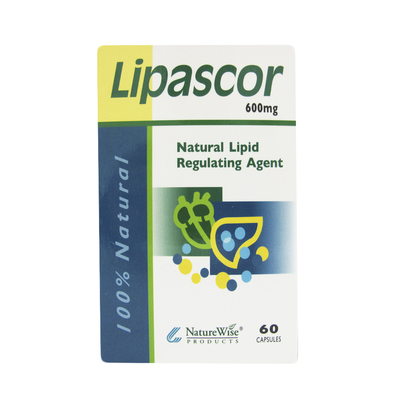 Lipascor Natural Lipid Regulating Agent, 60 capsules