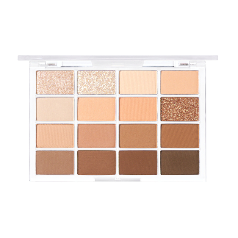 WAKEMAKE Soft Blurring Eye Palette (14 Caramel Blurring) 1pc