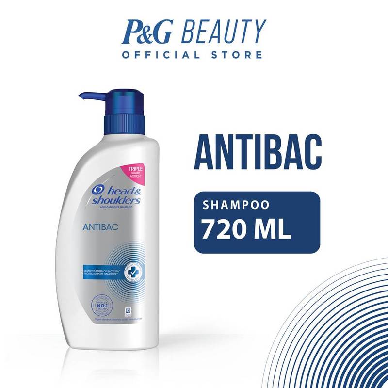 Head & Shoulders Antibac Anti-Dandruff Shampoo 720ml | Guardian Singapore