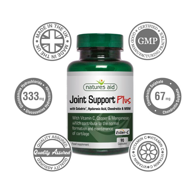 Natures Aid Joint Support Plus, 90 capsules
