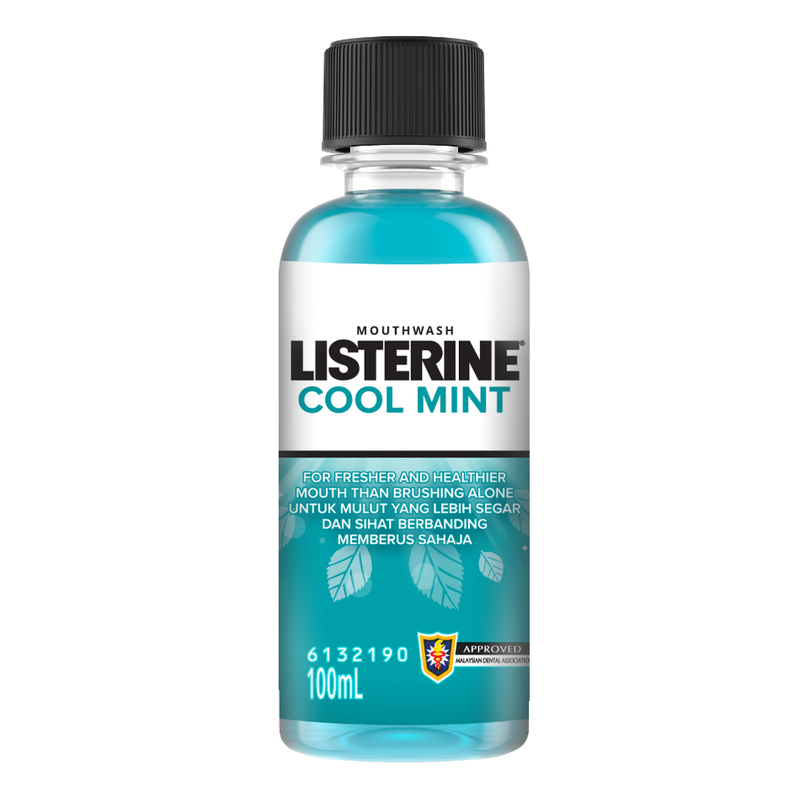 Listerine Mouthwash Cool Mint, 100 ml