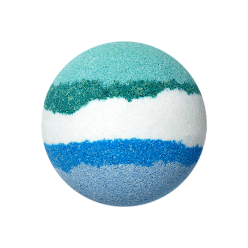ROUND AROUND碳酸泡泡沐浴球[藍色海洋] 150克
