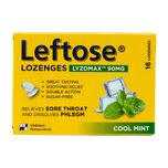 Leftose Lozenges Lyzomax 90mg Cool Mint