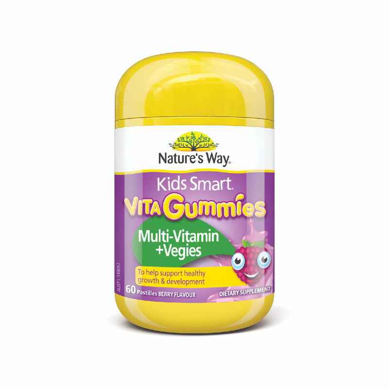 Nature's WayKids Smart Vita Gummies Multi-Vitamin+Vegies 60pcs