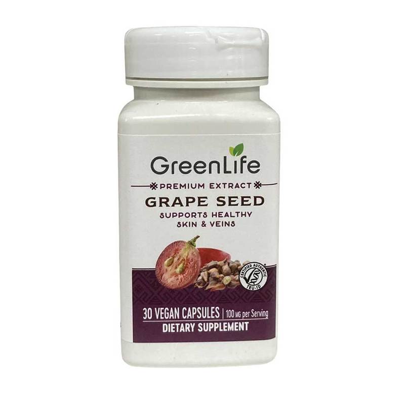 GreenLife Grape Seed Standardised, 30 tablets