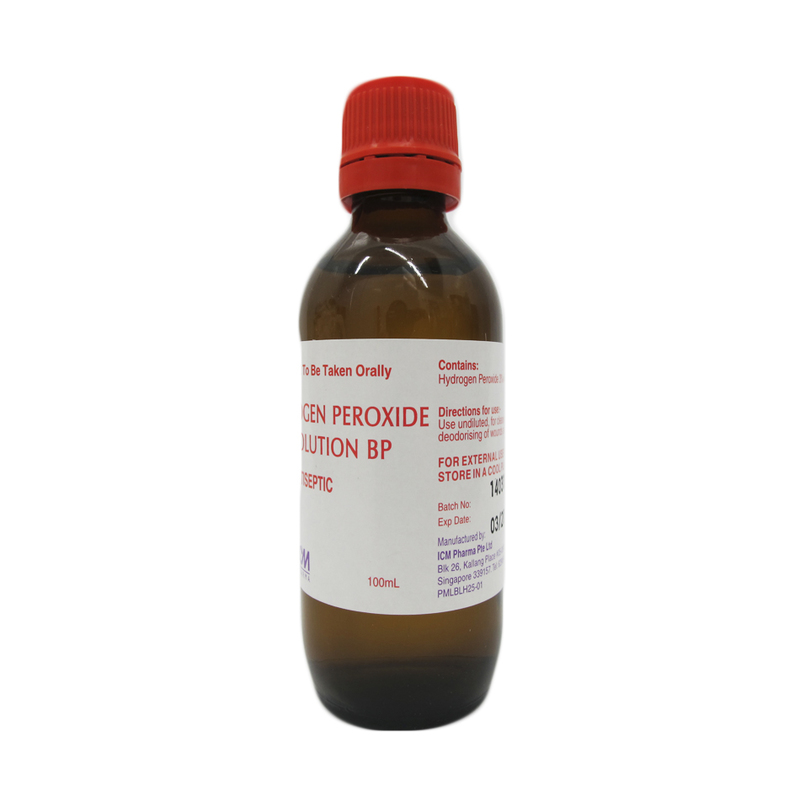 ICM Pharma Hydrogen Peroxide 3% Solution, 100ml