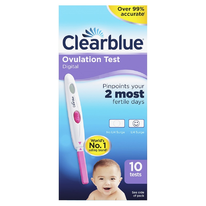 Clearblue Digital易孕寶電子排卵棒 10支