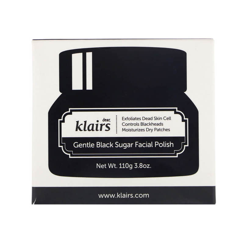 Dear, Klairs Gentle Black Sugar Facial Polish, 110g