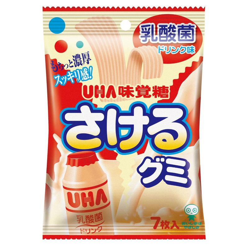 UHA Sakeru Fermented Milk Soft Candy 7pcs