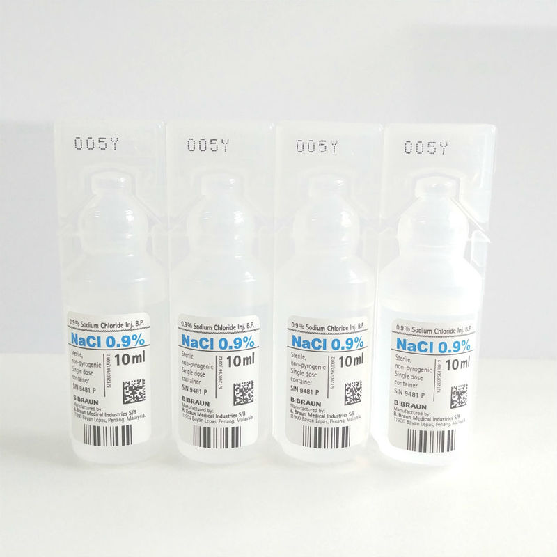 B. Braun 0.9% Sodium Chloride Inj. B.P, 10ml