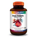 Holistic Way Iron Tablets Chelated 15mg