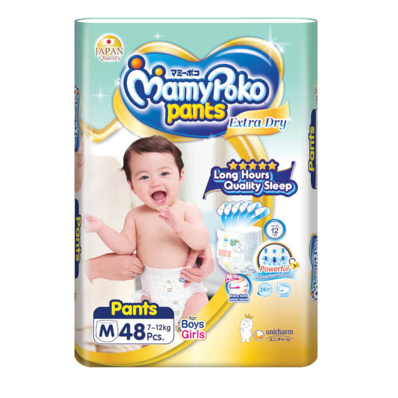 MamyPoko Extra Dry Pants M 48pcs