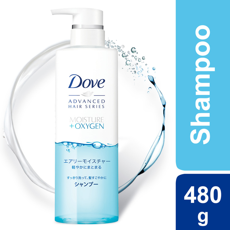 Dove Advanced Hair Series Airy Moisture Shampoo 480g