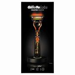 Gillette Labs Heated Razor Blade Shaver 1 Handle + Wireless Charging Dock + 2 Refill Blade