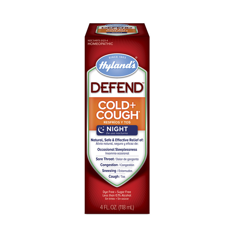 Hyland's Defend Cold & Cough (Night) 118ml