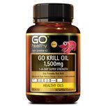 GO Healthy Krill Oil 1500mg, 30 capsules