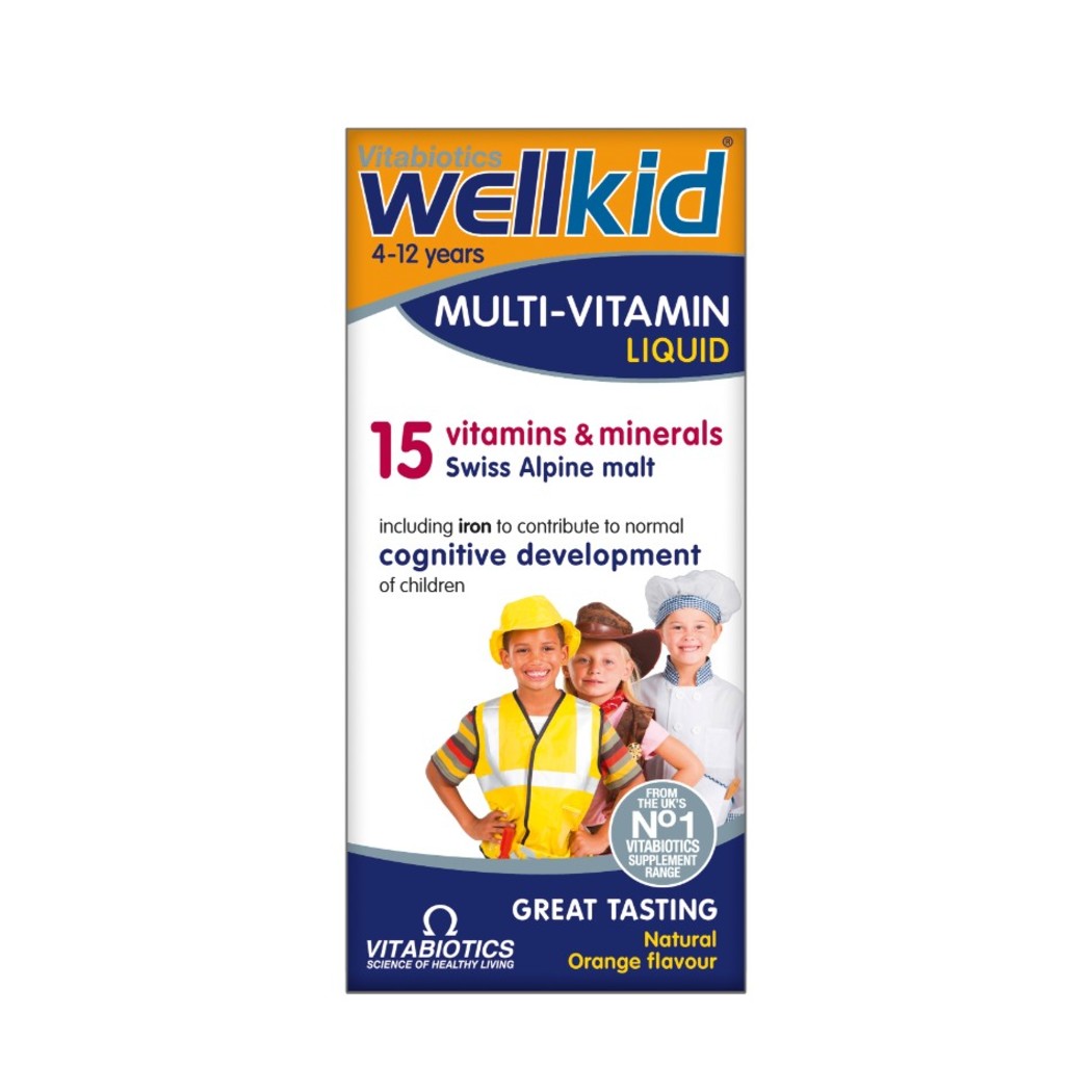 Vitabiotics Wellkid Multi Vitamin Liquid 150ml Guardian Singapore