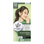 Liese Creamy Bubble Color Forest Khaki 108ml - DIY Foam Hair Color with Salon Inspired Colors