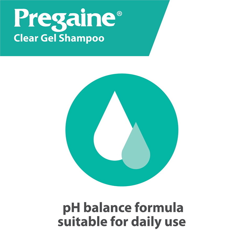 Pregaine  Clear Gel Shampoo, 400ml