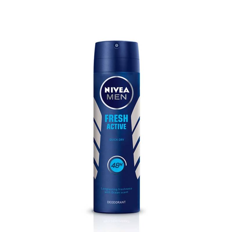 Nivea Men Fresh Active Spray, 150ml | Nivea | Guardian Singapore