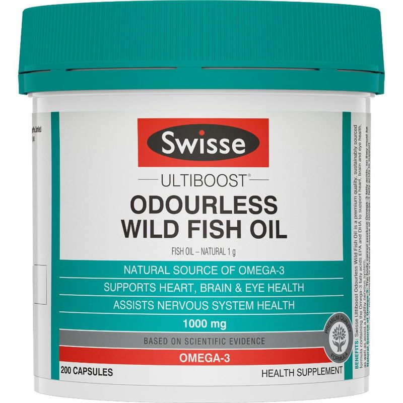 Swisse Fish Oil 1000Mg 200S