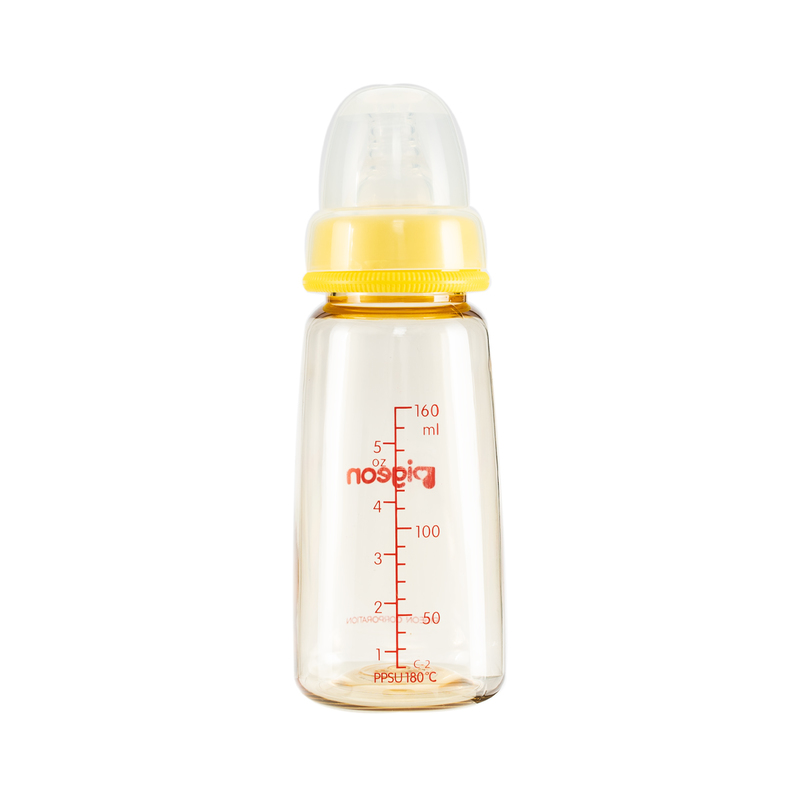 PIGEON PPSU Bottle, w/Peristaltic Nipple, 160ml