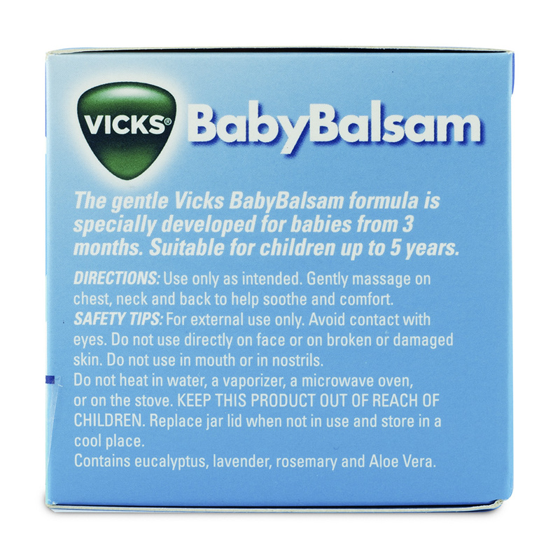 Vicks Vaporub Baby Balsam, 50g