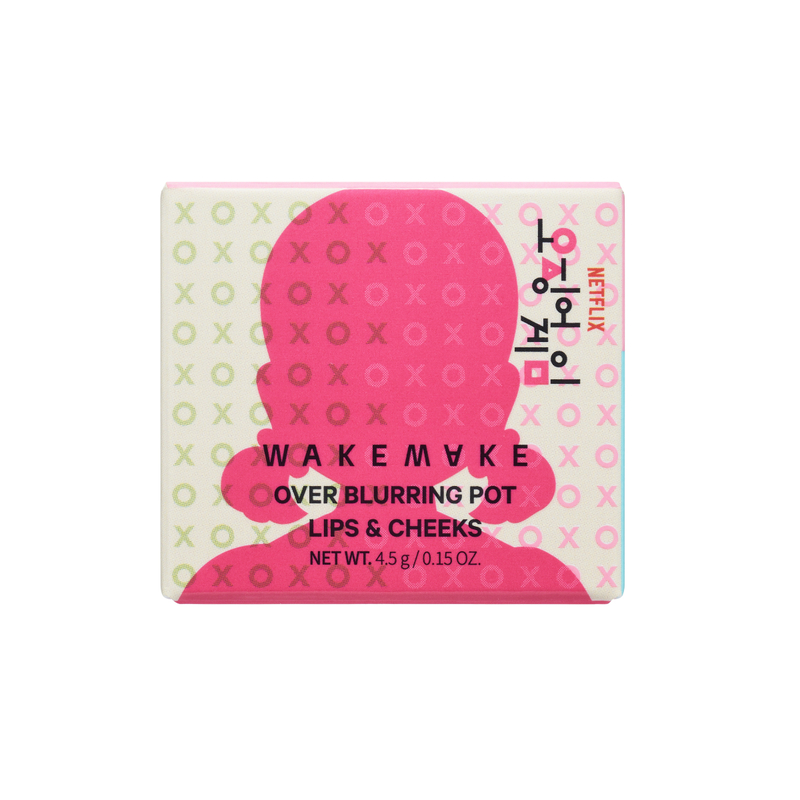 WAKEMAKE Collaboration Netflix <SQUID GAME> Over Blurring Pot (13 Blood Red) 4.5g