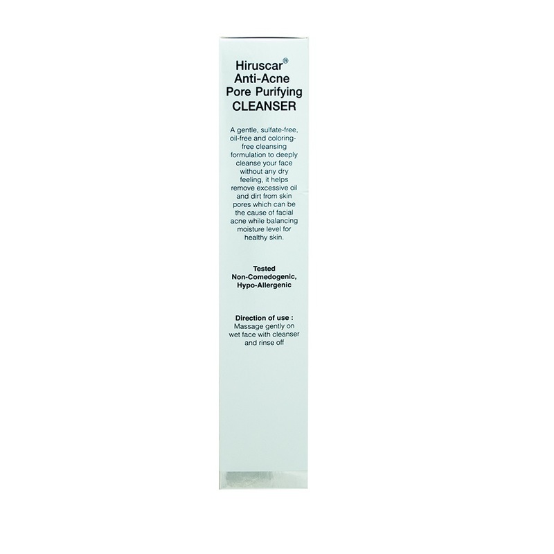 Hiruscar Anti-Acne Pore Purifying Cleanser+ 100ml
