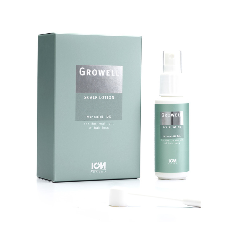 ICM Growell 5% Scalp Lotion, 60ml