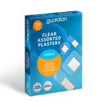 Guardian Clear Assorted Plasters 20pcs