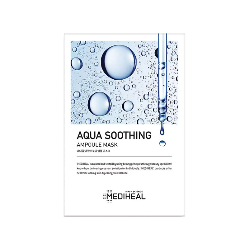 Mediheal Aqua Soothing Ampoule Mask 10pcs