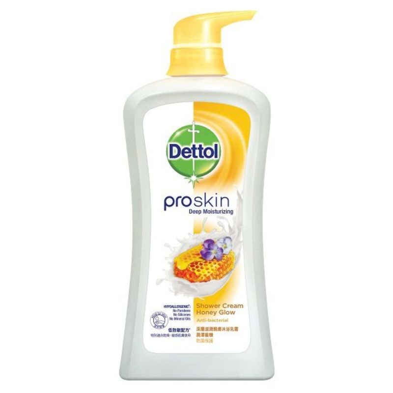 Dettol ProSkin Honey Glow Shower Cream 950g