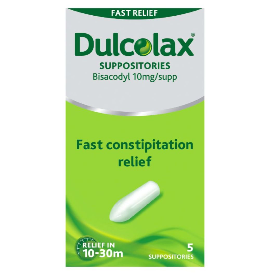 DULCOLAX Constipation Relief Suppository 5s