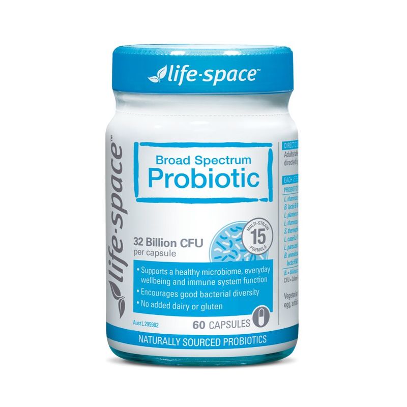 Life-Space Probiotics Broad Spectrum, 32 Billion CFU per capsule, 60 capsules